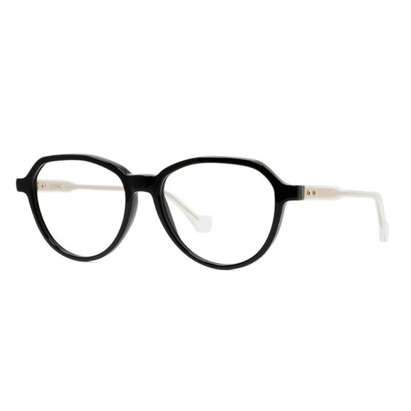 NWT LOEWE WOMEN EYEGLASSES BLACK LOEWE EYEWEAR - Picture 1 of 3